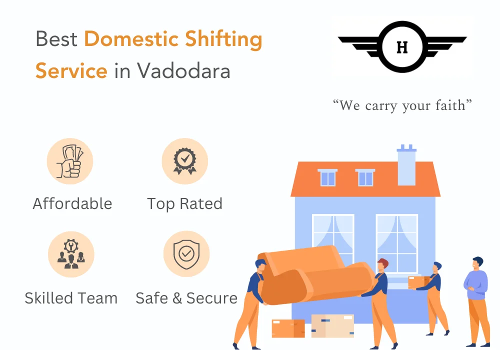 Domestic shifting service provider in Vadodara